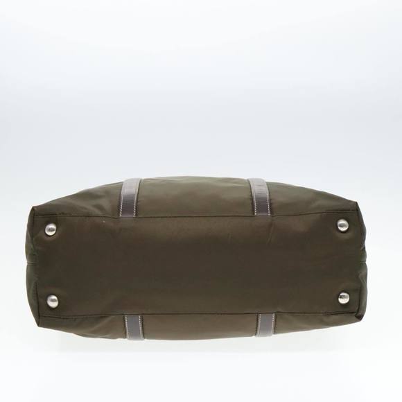 PRADA Hand Bag Nylon 2way Khaki Auth 93872 - Picture 5 of 16